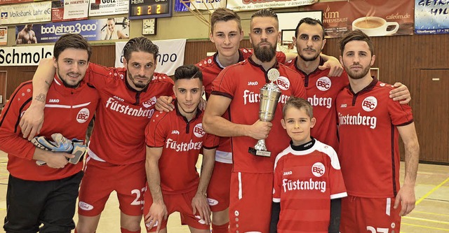 Die Bahlinger Fuballer haben ihren Titel verteidigt.  | Foto: Jrg Schimanski