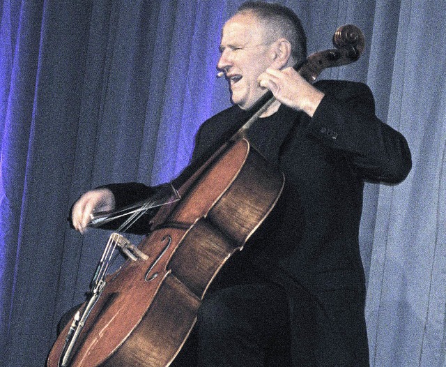 Matthias Deutschmann in Oberbergen   | Foto: Reiner Kobe