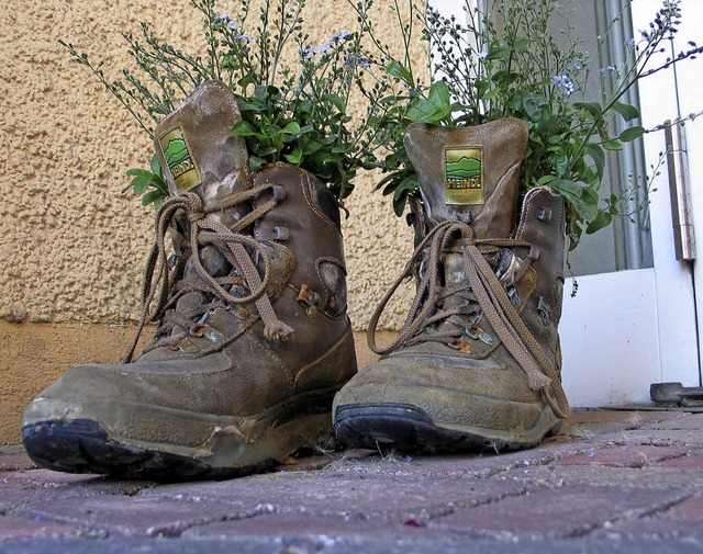 Der Schwarzwaldverein prsentiert sein...d schnrt wieder seine Wanderstiefel.   | Foto: Martin Wunderle