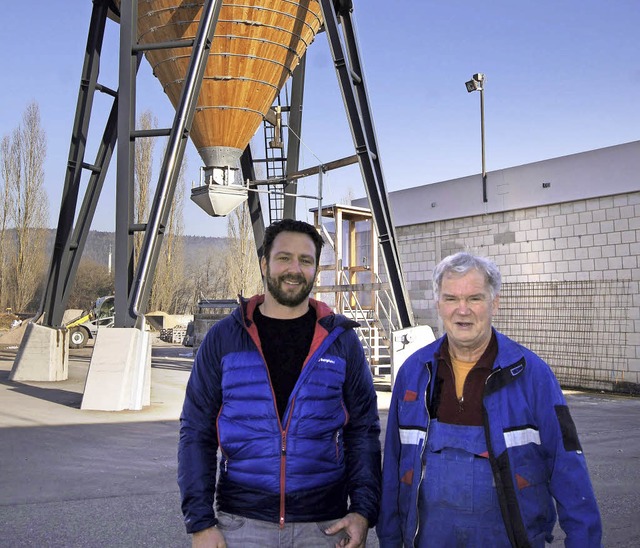 Reiner Jehle (links) und Thomas Amann ...slang nur wenige Streueinstze ntig.   | Foto: Dana Coordes