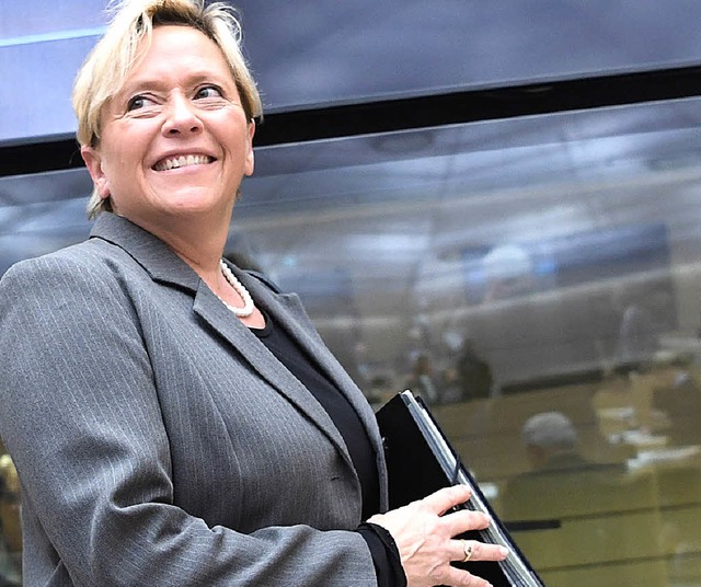 Kultusministerin Susanne Eisenmann wird 2017 besonders unter Beobachtung stehen.  | Foto: dpa