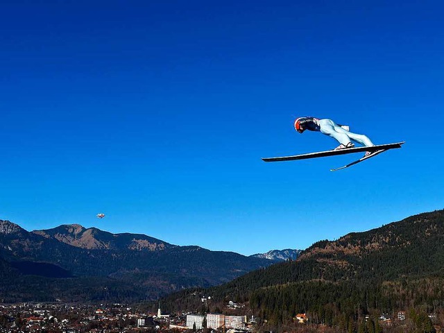 Dem Himmel ein Stck nher: Markus Eisenbichler   | Foto: afp