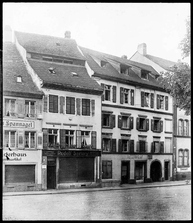 Das Haus &#8222;Zum Unteren Pflug&quot... zur Keimzelle der Universittsklinik.  | Foto: Ruth Gro-Albenhausen/Augustinermuseum