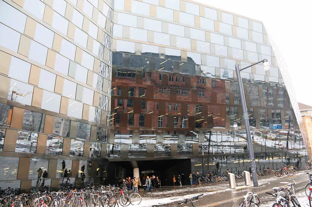 Die Universittsbibliothek Freiburg.  | Foto: Felix Klingel