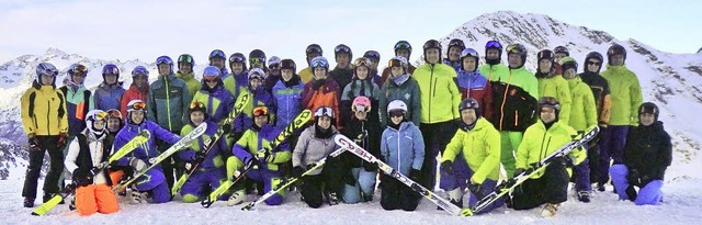 Mitglieder des Skiclubs Maulburg waren bei der Weiterbildung im Stubaital dabei.  | Foto: ZVG