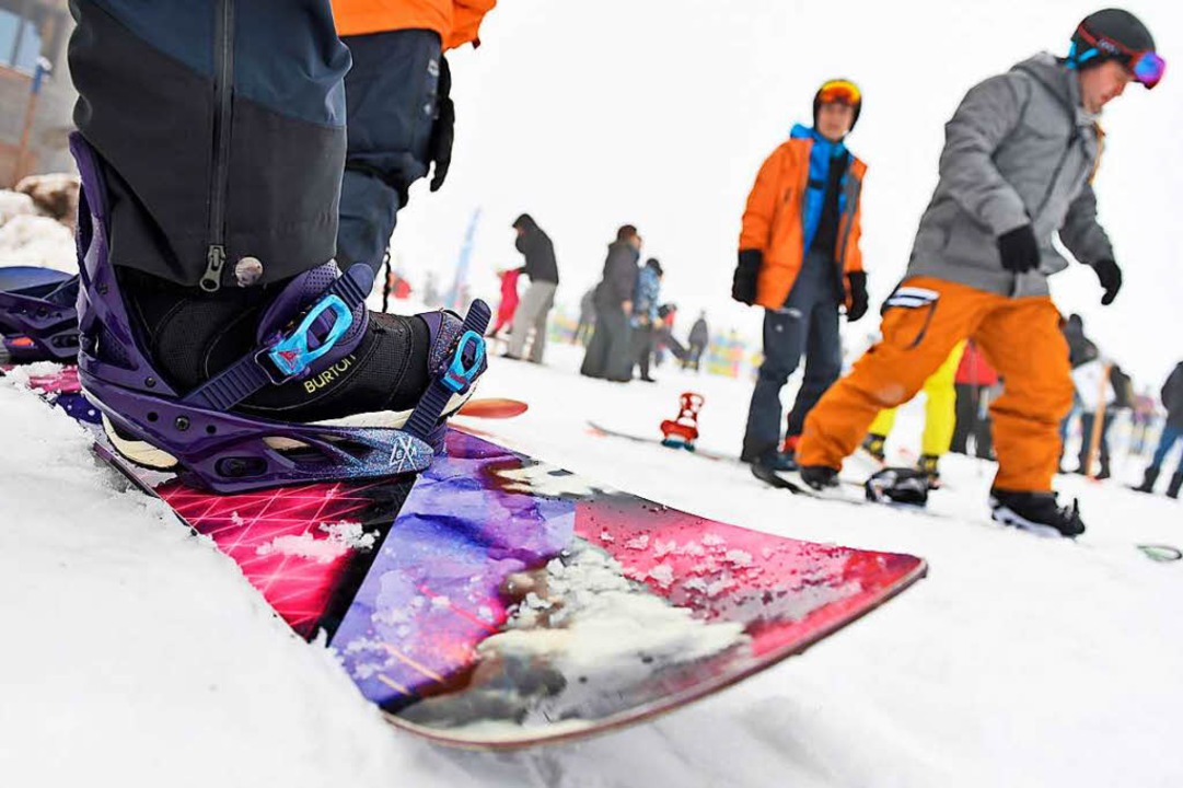 Am Feldberg gibt es zwar die grten, aber nicht die ruhigsten Pisten.  | Foto: dpa