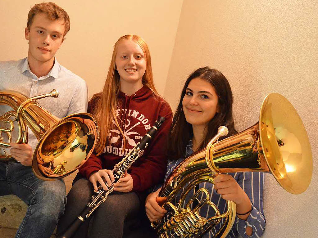 Glottertler Jugendliche erklren, wieso traditionelle Musikvereine und -Instrumente nicht „uncool“ sind.