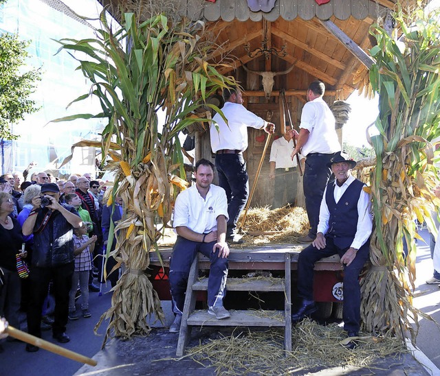 Themen aus Landwirtschaft und Handwerk...en waren am Festwochenende ein Renner   | Foto: Wolfgang Knstle