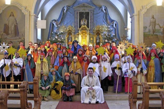 Sternsinger sammeln fr einen guten Zweck