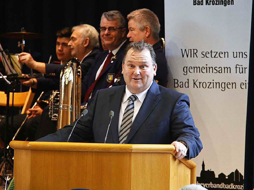 Der Gastgeber: Peter Lob, Vorsitzender des Gewerbeverbands Bad Krozingen