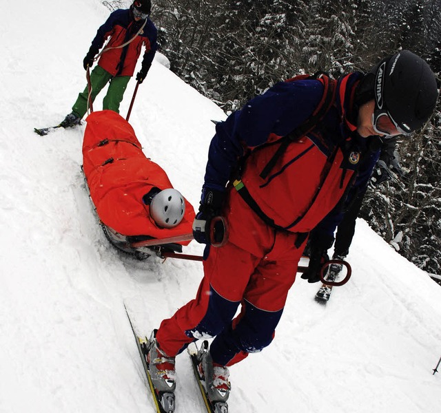 Im Winter ist die Bergwacht besonders gefordert.   | Foto: Bensiek