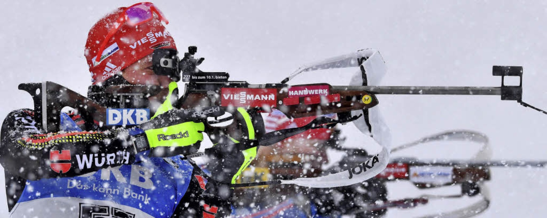 Beim Biathlon ist zwischen Erfolg und Absturz ein sehr schmaler Grat