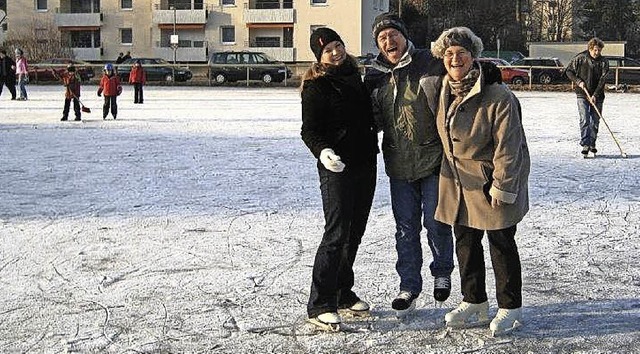 Diese Tage gehren der Vergangenheit a...schuhlaufen wird es nicht mehr geben.   | Foto: Privat