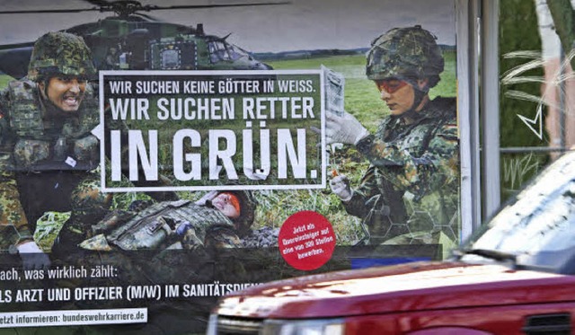 Werbeplakat der Bundeswehr  | Foto: Bundeswehr