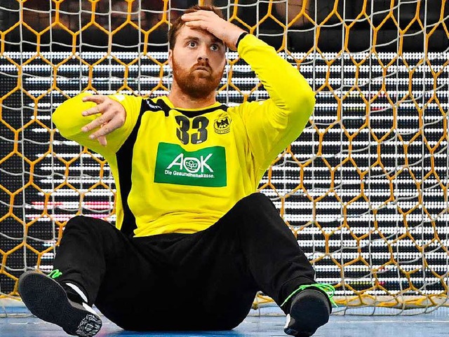 Die deutsche Handball-Nationalmannscha... vom  Hickhack um die TV-bertragung.   | Foto: dpa