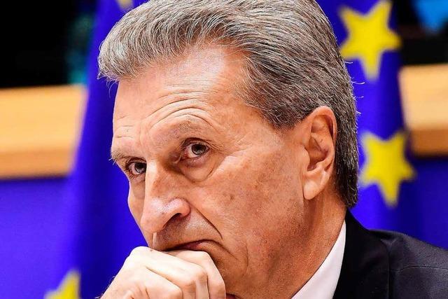 Oettinger entschuldigt sich im EU-Parlament fr 