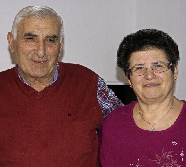 Seit 50 Jahren verheiratet, seit 50 Ja...chland: Giuseppe und Concetta Bonavia   | Foto: Probst