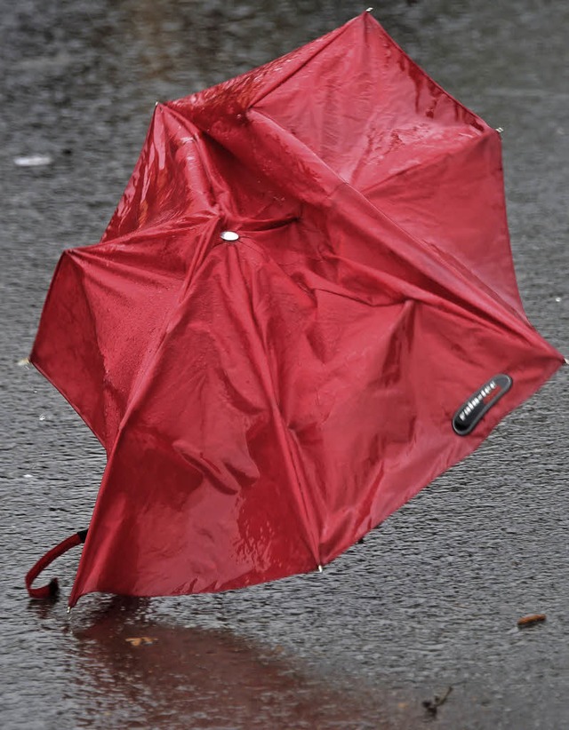 Mit einem Regenschirm schlug die Frau zu.   | Foto: Symbolbild: Uwe Zucchi/dpa