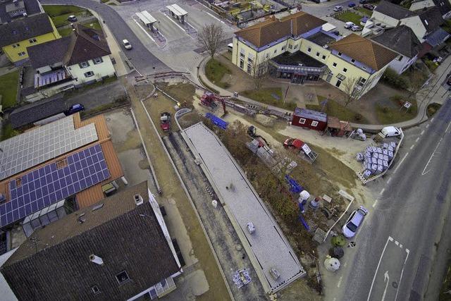 Baustellen an jeder Ecke im Sprengel