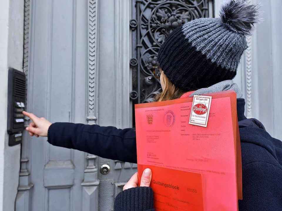 Gerichtsvollzieher m�ssen auch bei „Reichsb�rgern“ klingeln.   | Foto: Thomas Kunz