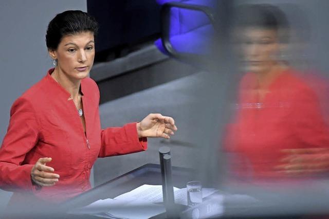 Sahra Wagenknecht - die linke Version von Horst Seehofer