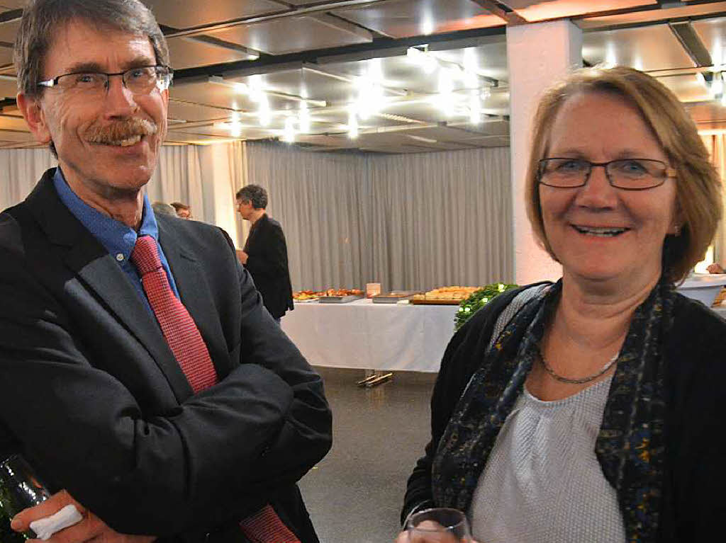 Der „Nollinger Ausschuss“ bert sich: Rainer Vierbaum und Karin Paulsen-Zenke