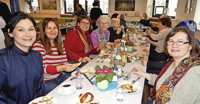 Viele Frauen nutzten das erste Frauen-...nung mit interessanten Informationen.   | Foto: Claudia Gempp