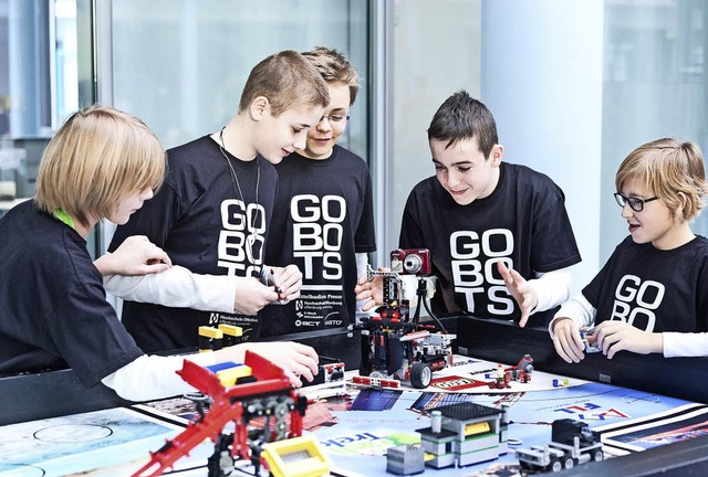 Mit dem Lego-Wettbewerb sollen Jugendliche fr Technik begeistert werden.   | Foto: FLL