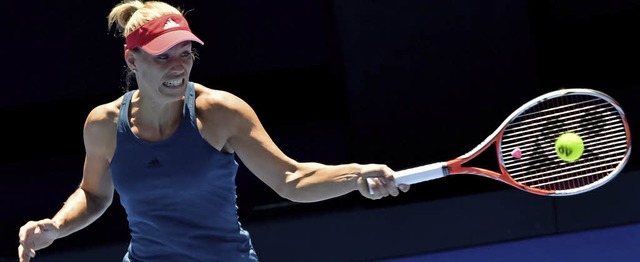 Angelique Kerber geht zum ersten Mal a...Nummer eins in ein Grand-Slam-Turnier.  | Foto: AFP