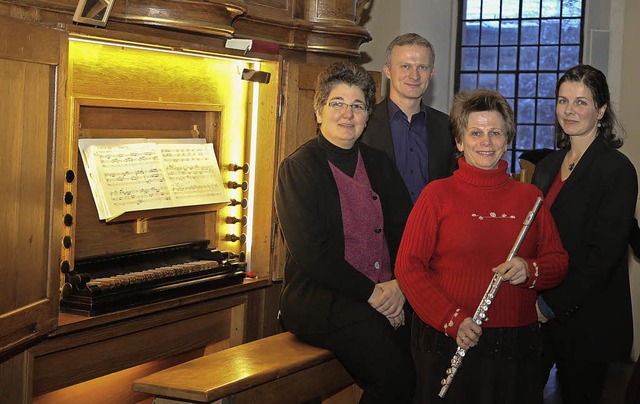 Haben in der evangelischen Kirche konz...ller, Beate Weber und Anne Lamprecht.   | Foto: Sandra Decoux-Kone