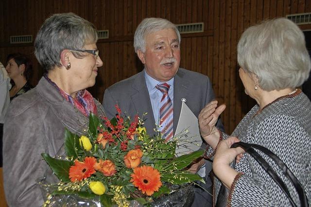 berraschung beim Neujahrsempfang