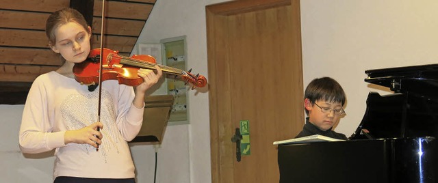 Junge Musiktalente stellen sich im alten Rathaus vor.   | Foto: Archivbild: Siemann