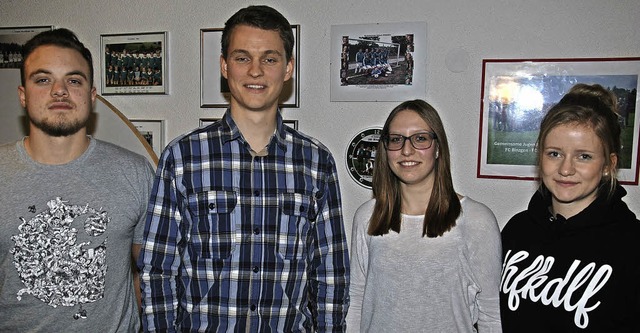 Neu im  Vorstand des SV Hnner sind  A...ing und  Julia Knoblauch (von links).   | Foto: Alfred Lins