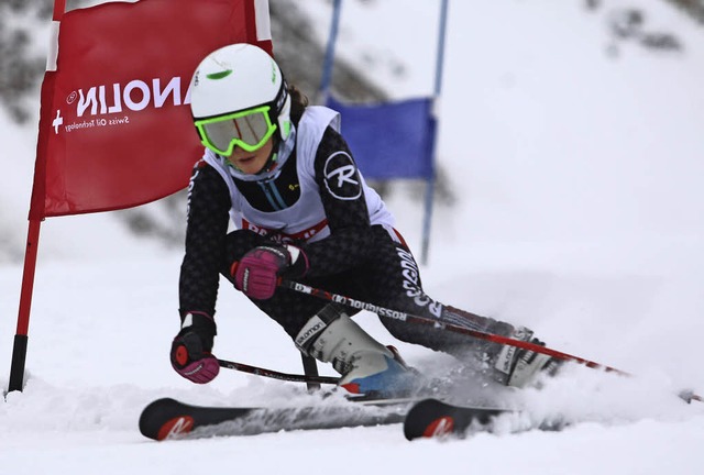 Starker Auftritt im zweiten Slalom am ...n Arber: Ronja Wiesler aus Mnstertal   | Foto: Archivfoto: Horning-Wiesler