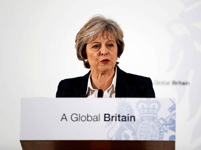 Theresa May in London  | Foto: AFP