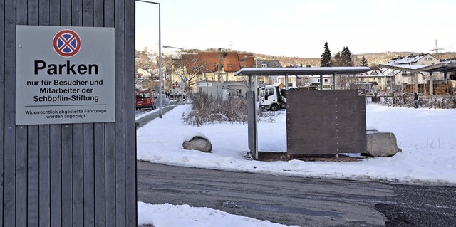 Was auf dem Schpflin-Areal in Brombac...lne soll das aber nicht verzgern.     | Foto: Peter Gerigk