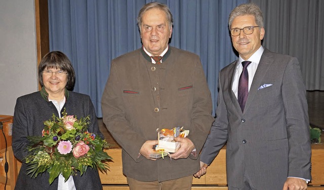 Renate und Caspar von Frstenberg: Br... 30 Jahre lokalpolitisches Engagement.  | Foto: Julius Steckmeister