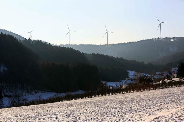 Sorgen weiter fr rger: die Windrder im Brgerwindpark Sdliche Ortenau  | Foto: Christoph Breithaupt