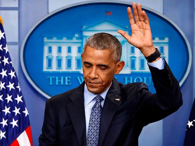 Bye bye, Obama. We are gonna miss you.  | Foto: dpa