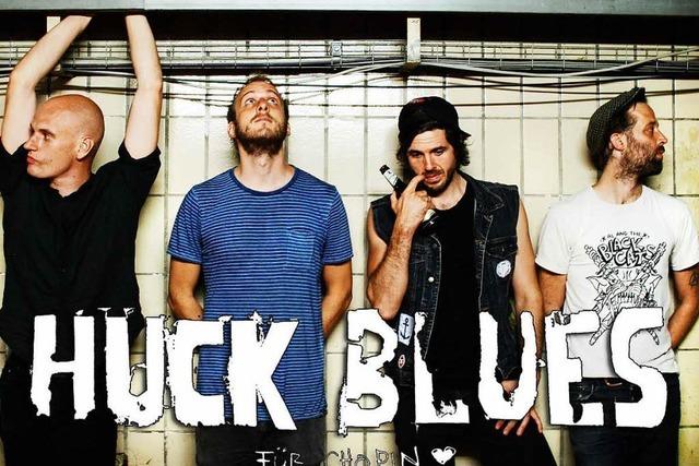 Die Voodoo-Punk-Pop Band Huck Blues spielt am Freitag im Teng