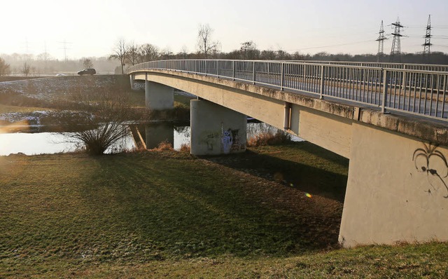 Marode: die Kinzigbrcke bei Griesheim   | Foto: breithaupt