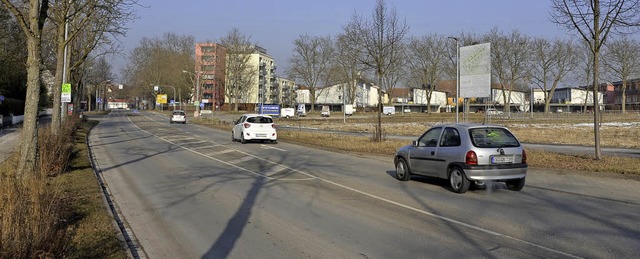 Rechts von der Ortenberger Strae lieg... die Grimmelshausenstrae umgeleitet.   | Foto: burgmaier