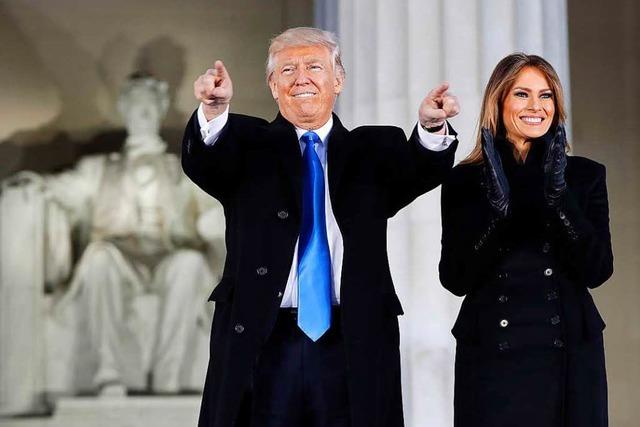 Trump-Day - der Blonde mit dem losen Mundwerk zieht ins Weie Haus