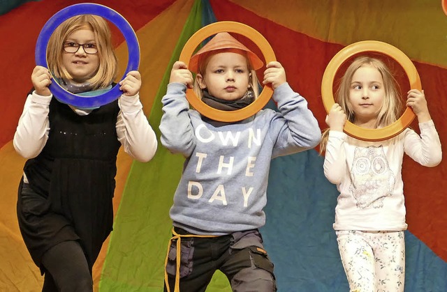 Kinder der Jongleurgruppe bei den Proben  | Foto: Franzisca de Maere