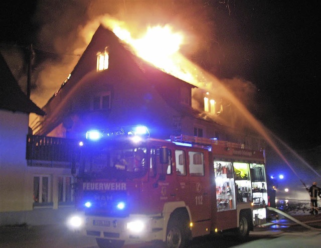 Die Brunlinger  Feuerwehr musste im J...der Fehlalarme ist auf 24 gestiegen.    | Foto: Dagobert Maier