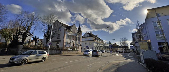 Platz genug fr eine attraktivere Gestaltung bietet die Basler Strae am Zoll.  | Foto: Ruda/Gehl Architects/Mahro