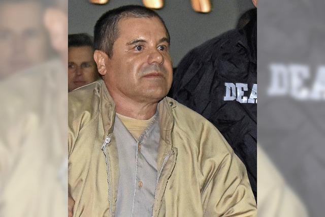 El Chapo droht eine lange Haftstrafe