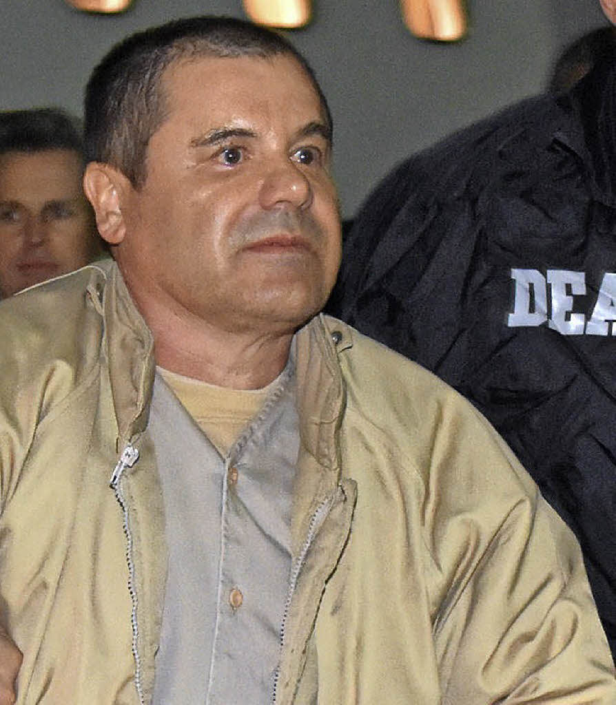 El Chapo droht eine lange Haftstrafe Panorama Badische Zeitung
