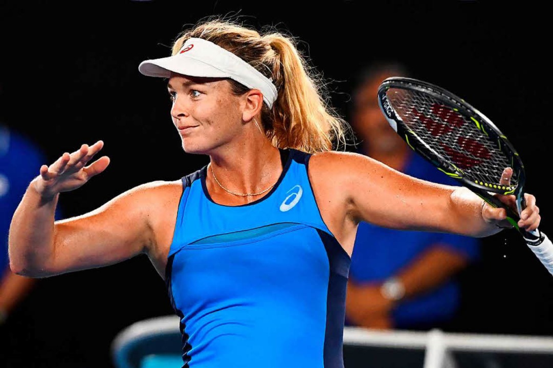Freudig erregt: Coco Vanderweghe  | Foto: AFP