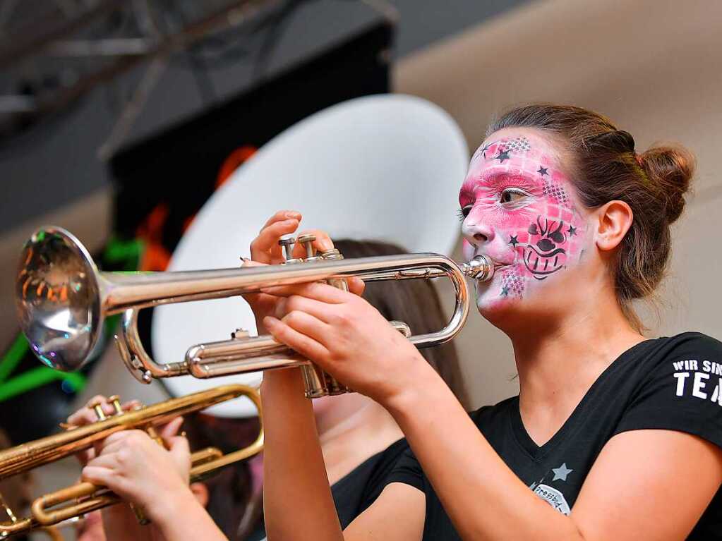 Die Salpeterer Pressband aus Birkingen hatte ihren Spa.